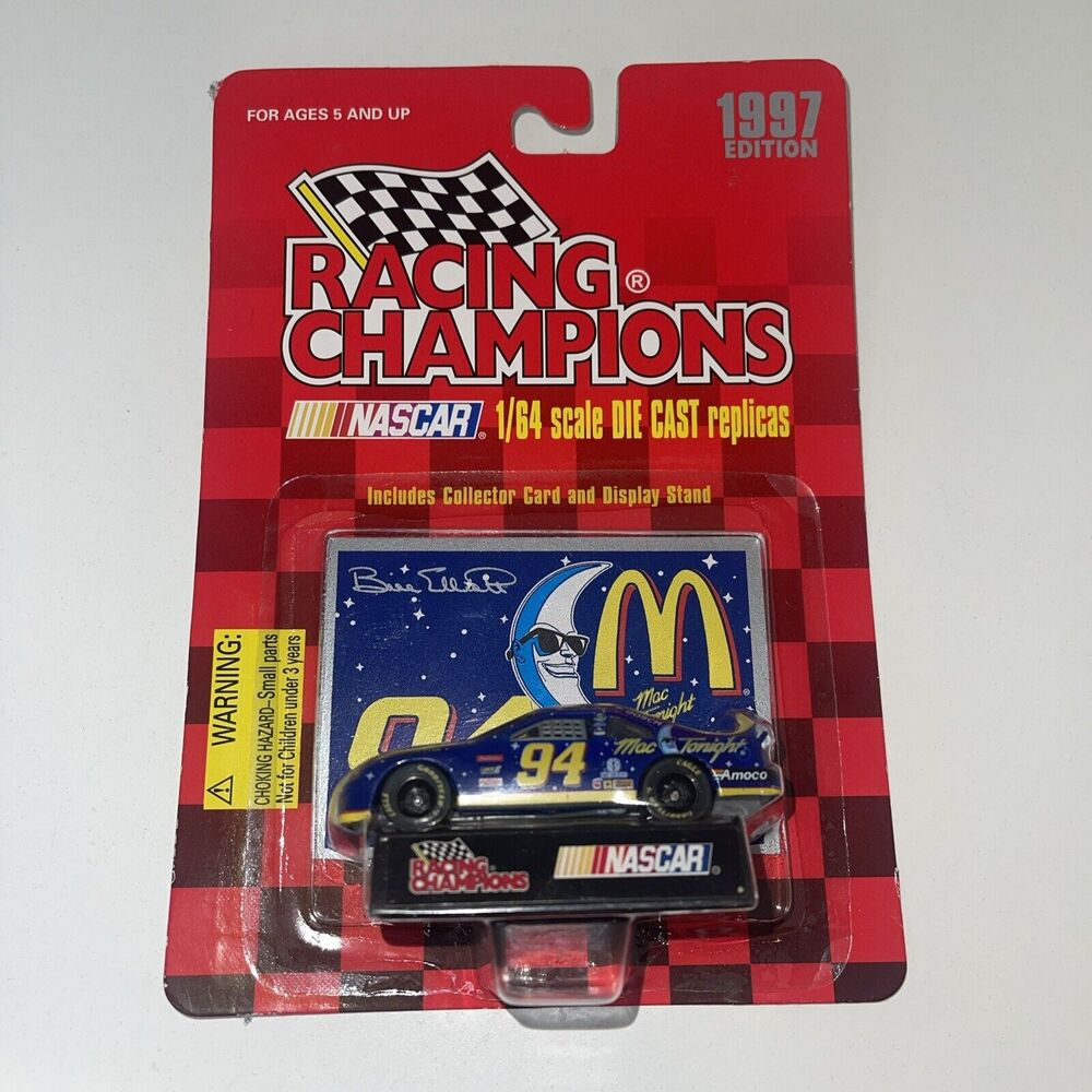 Bill Elliott #94 McDonald's Mac Tonight 1997 Ford Thunderbird 1:64 R.C.